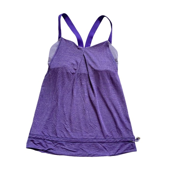 lululemon athletica Tops - LULULEMON Rest Less Tank Top Athletic Wear Yoga Workout Size 8 Bruised Berry